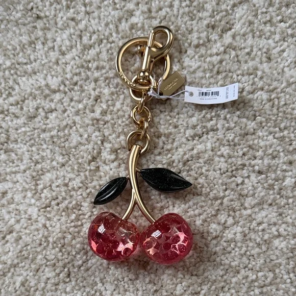 Coach Cherry Keychain - Picture 1 of 1